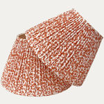 Sibyl Colefax & John Fowler Seaweed Orange on Cotton Lampshade