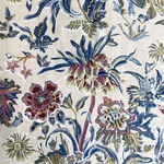 Woodland Floral Rasberry Calico