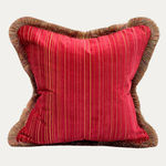 Luigi Bevilacqua Righe Piccole Decorative Cushion handmade by Floren