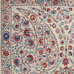 Beautiful Vintage Nurata Hand-embroidered Silk Suzani