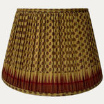 Rare Vintage Pochampally 100% Pure Silk Ikat Lampshade