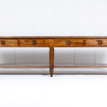 Large 19th Century French Walnut Drapers Table