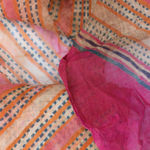 Vintage Rajasthan Leheriya Turban with Handmade Dyed Colours