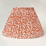 Sibyl Colefax & John Fowler Seaweed Orange on Cotton Lampshade
