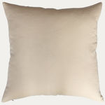 Unique Suzani Cushion with Silk Hand Embroidered Floral Motifs on Silk & Cotton Base Cloth