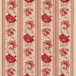 Treeflower Stripe Original On Beige