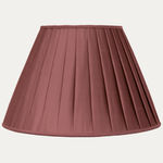 Douppion Incense Silk Box Pleated Lampshade