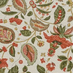 Cochin Green Rust On Beige