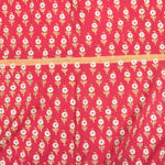 Antique Red/Pink IndoPak Embroidered Textile