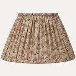 Flora Soames Daphne’s Feathers Rose Handsewn Gathered Empire Lamphade