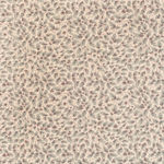 English Oakleaf Faded Blue On Beige