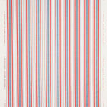 Plain Stripe Blue Red On Oyster