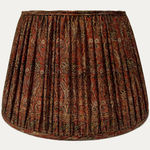 One-off Vintage Paisley Silk Sari Lampshade