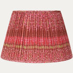 Unique Vintage Handwoven Thai Silk Lampshade with Dry Silk Lining