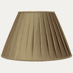 Douppion Cedar Silk Box Pleated Lampshade