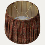 One-off Vintage Paisley Silk Sari Lampshade