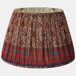 Beautiful Vintage Georgette Floral Sari Lampshade