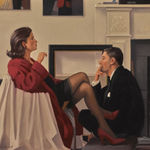 Jack Vettriano Models in the Studio