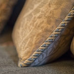 Cushions with Fancy Piping Finish