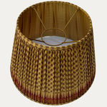 Rare Vintage Pochampally 100% Pure Silk Ikat Lampshade