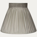 Douppion Feather Silk Collar Top Lampshade