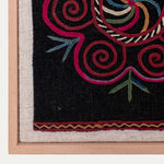 Framed Kazak Embroidery Fragment Early 20thC