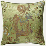 Dragon Tableau Spring Multi Cushion with Boulevard Cord Piping