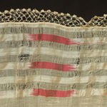 Antique Ottoman Scarf with Fine Dantelle Work