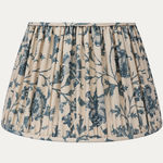 Namay Samay Godavari Indigo Handsewn Gathered Lampshade