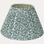 Warner Textile Archive Nathalie Grey Blue Lampshade