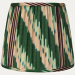 Robert Kime Handwoven Chevron Adras Ikat Lampshade for Reading Lights