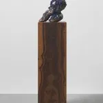 DANIEL SILVER, Turquoise cyan blue and pink, 2021