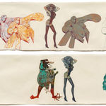 NANCY SPERO, Picasso and Frederick's of Hollywood, 1990