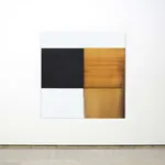CALLUM INNES, Exposed Painting Quinacridone Gold, 2020