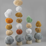 Pia Maria Raeder, Bronze Stardust Side Table ST01