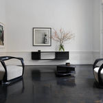 CAROL EGAN, ‘Montre A Gousset’ Mirror (Walnut)