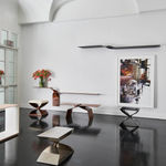 CAROL EGAN, ‘Montre A Gousset’ Mirror (Walnut)