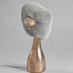 Pia Maria Raeder, Bronze Stardust Side Table ST01