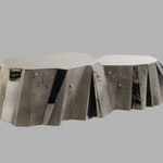 Pia Maria Raeder, Bronze Stardust Side Table ST01