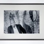 James Barnor, Rosemarie “Funflower” Thompson posing for Drum at the Campbell-Drayton Studio, Gray’s Inn Road, London, 1967