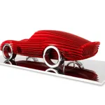 Antoine Dufilho, Wall mounted – Ferrari 250 GTO – Yellow, 2022