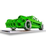 Antoine Dufilho, Wall mounted – Ferrari 250 GTO – Yellow, 2022