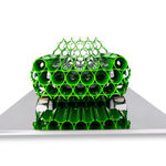 Antoine Dufilho, Wall mounted – Ferrari 250 GTO – Yellow, 2022