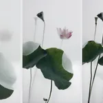 Wu Chi-Tsung 吳季璁, Still Life 010 - Lotus 小品之十 – 荷, 2018