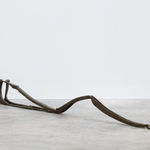 Pascal BAZILE, Fleur de fer II, Dame blanche , 1994