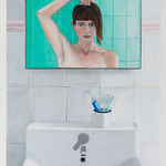 Camille BRES, Couple de peintres en vacances (d'après Patinier), 2019