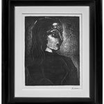 Pablo Picasso , Portrait de Jacqueline de Face. I, 1963