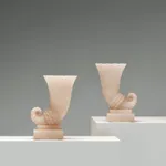 SERGE ROCHE, PAIR OF ENLIGHTENING VASES, c. 1935