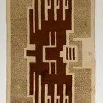 IVAN DA SILVA BRUHNS, ETUDE DE TAPIS, 1934