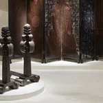 EDGAR BRANDT, SET OF SEVEN STAIRCASE AND DOOR SKETCHES, c. 1920